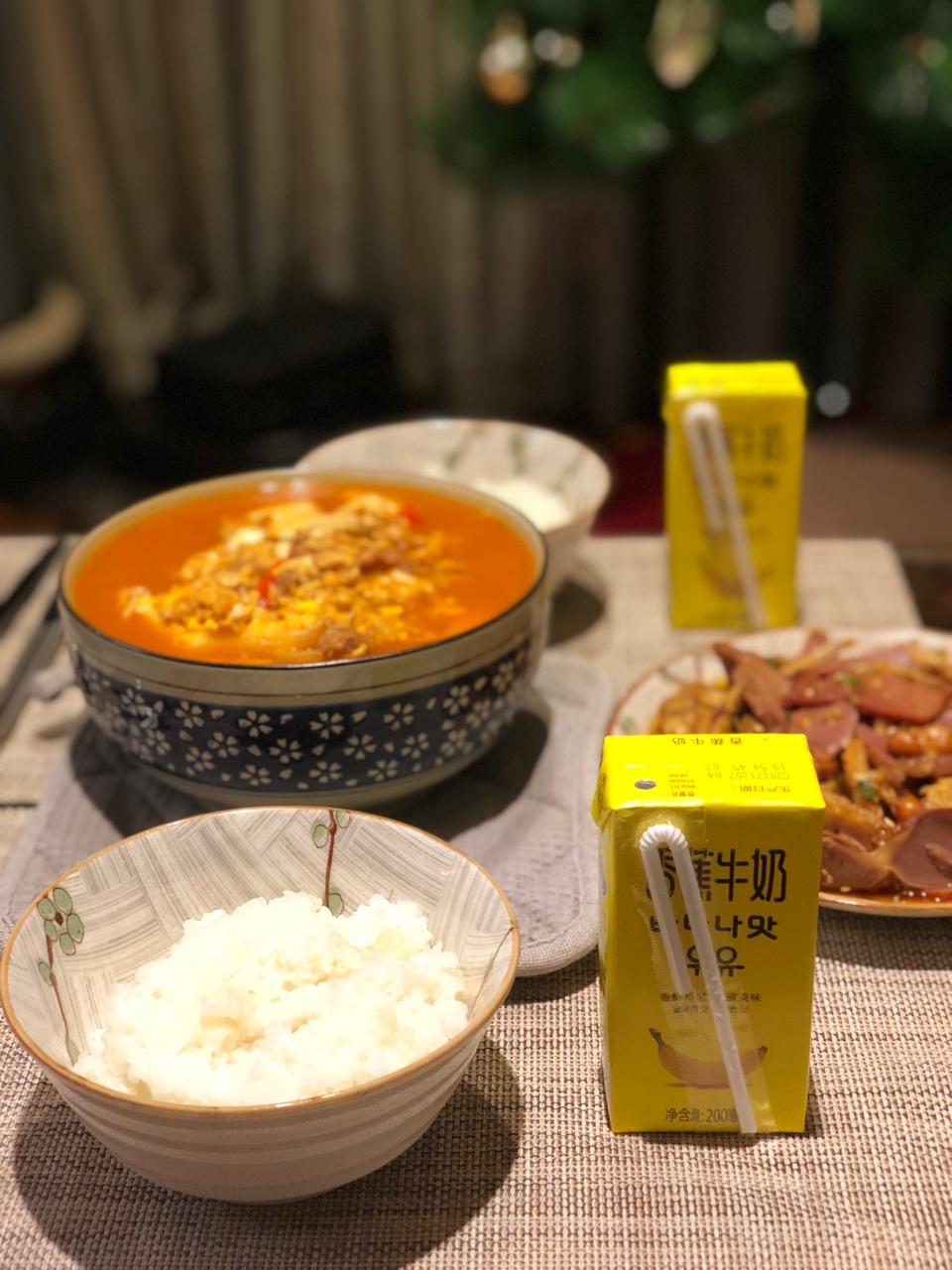 韩式辣白菜豆腐汤