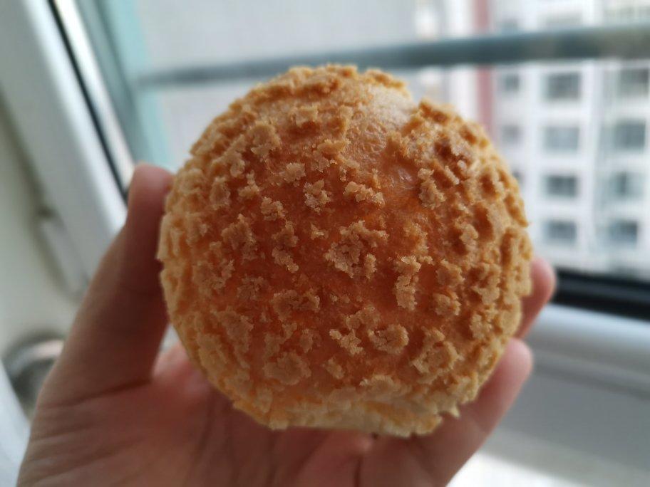 一口就爆浆的卡士达酥皮泡芙