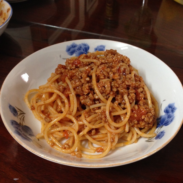 入门级意大利肉酱面