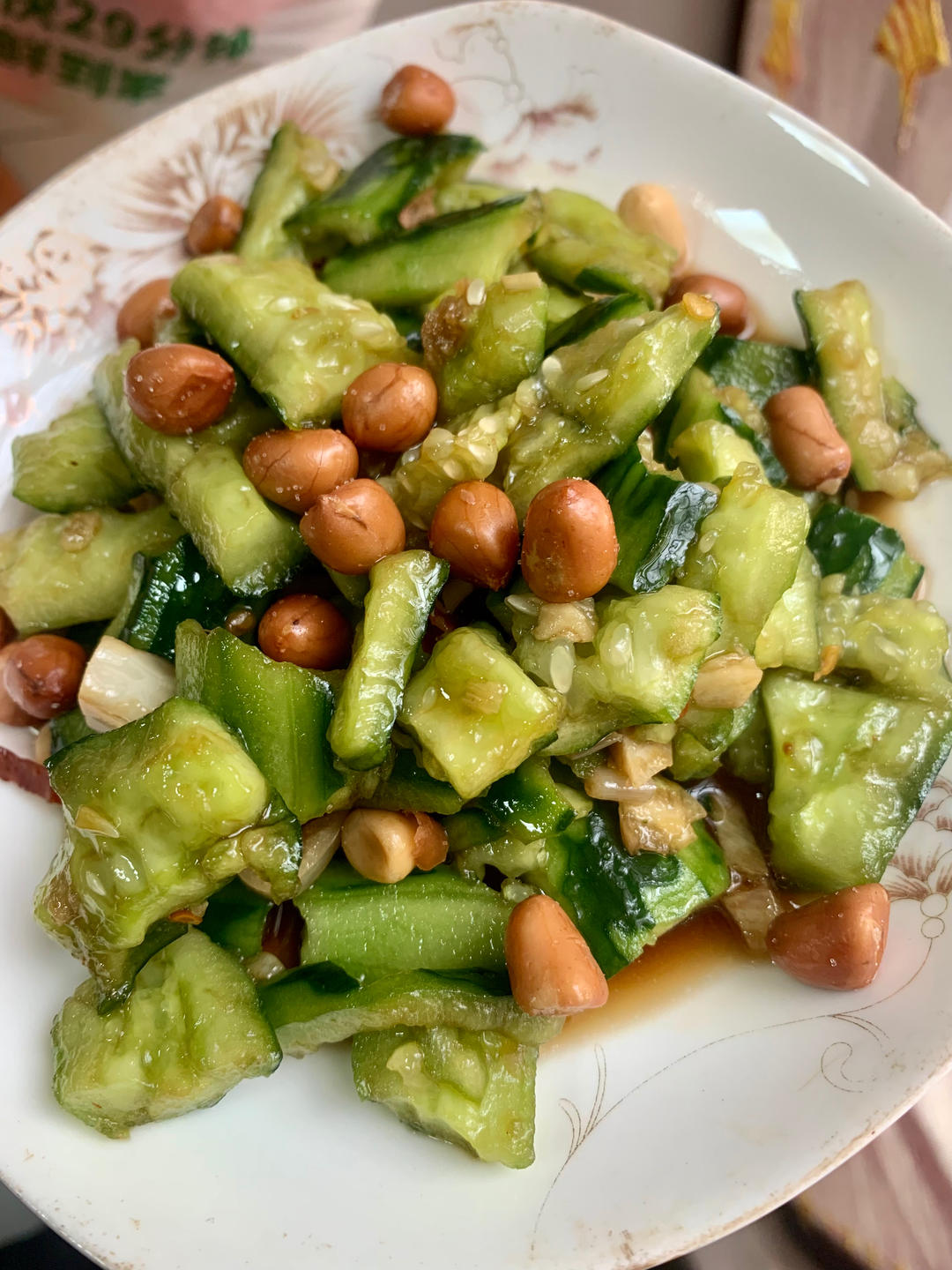 简单美食-凉拌青瓜