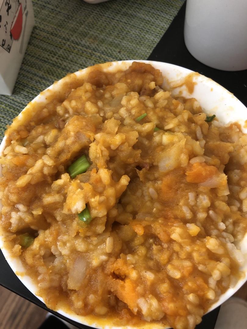 素食之南瓜炖土豆