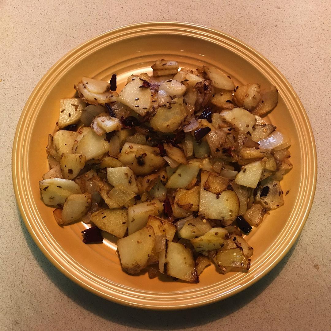 孜然洋葱土豆片