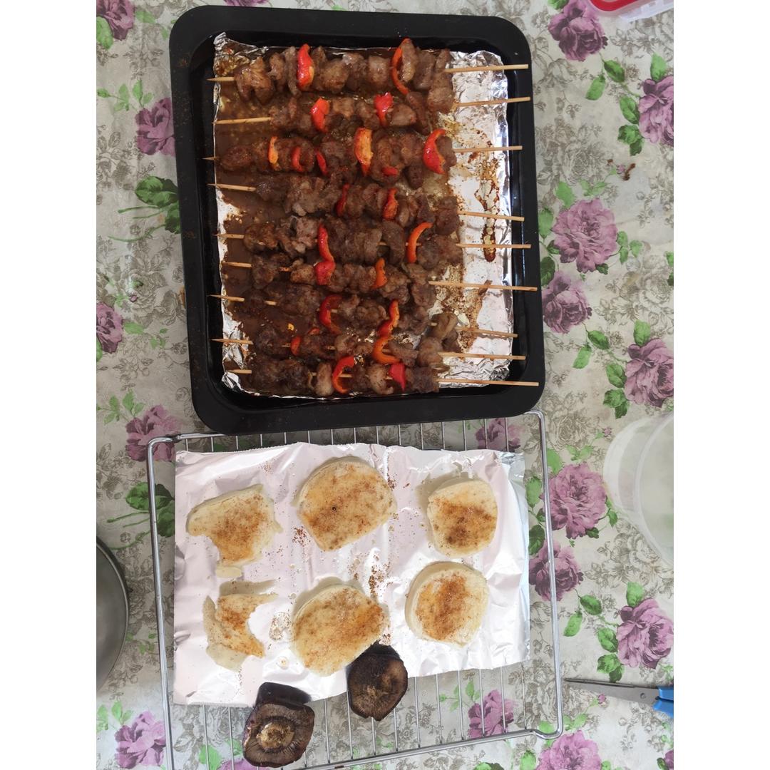 烤箱肉串