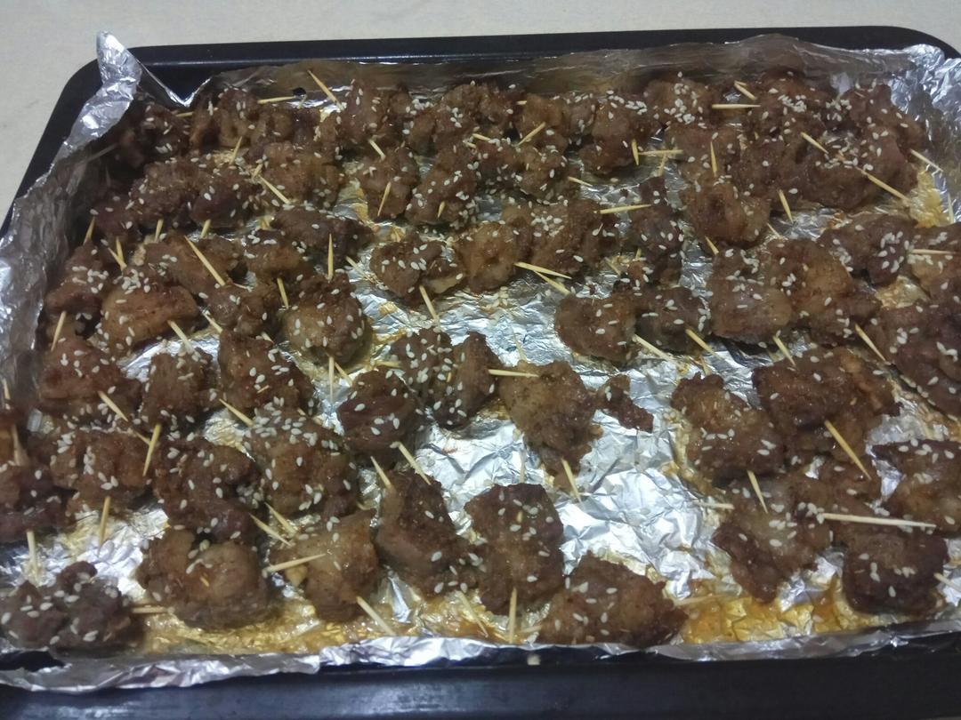 香烤牙签肉