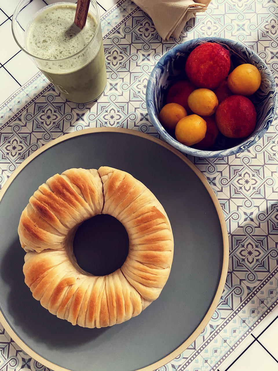 香香奶酥毛线球面包