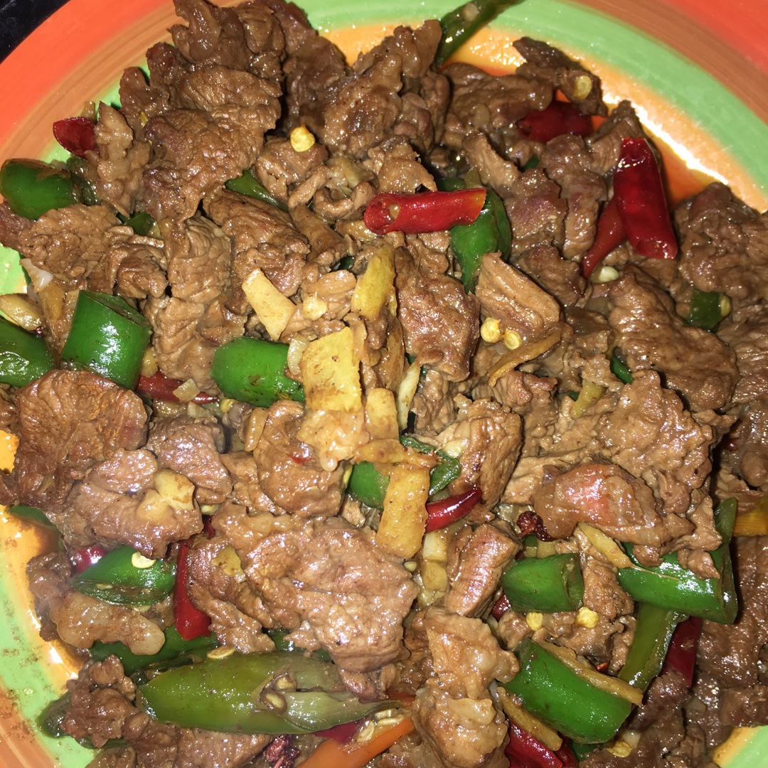 小炒牛肉