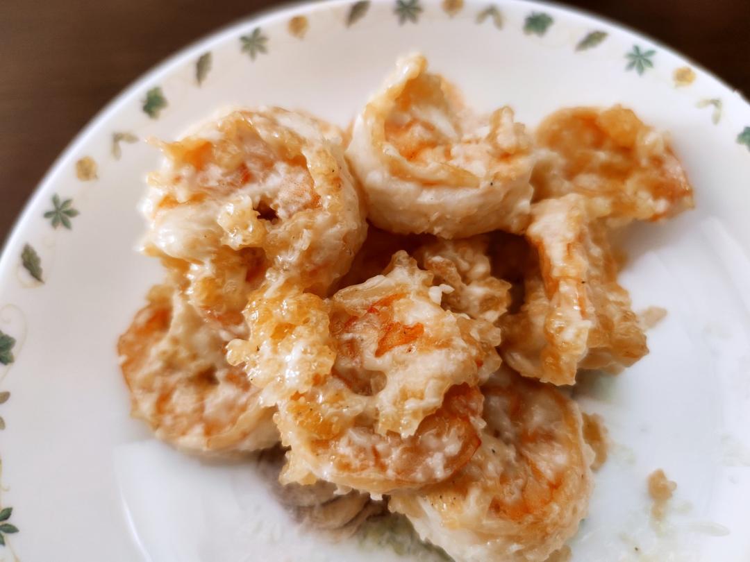 柏悦平替版芥末虾球