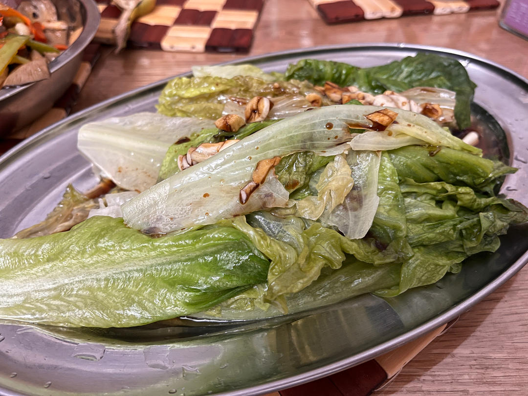 广式白灼生菜(酒店配方)
