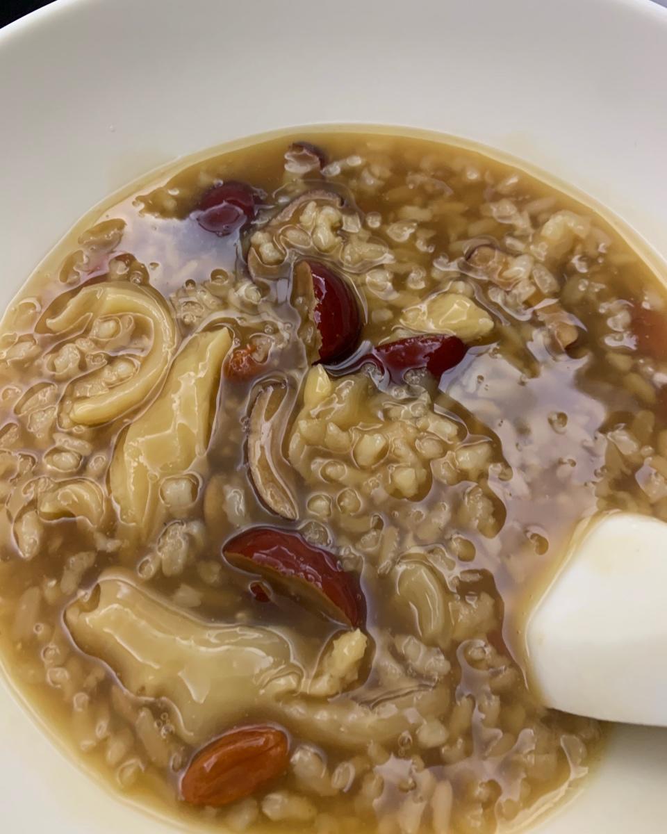 鱼胶糯米粥