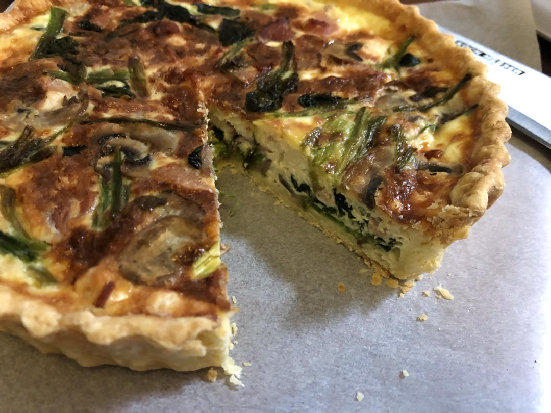 【Oh My Quiche!】菠菜培根帕玛森咸挞