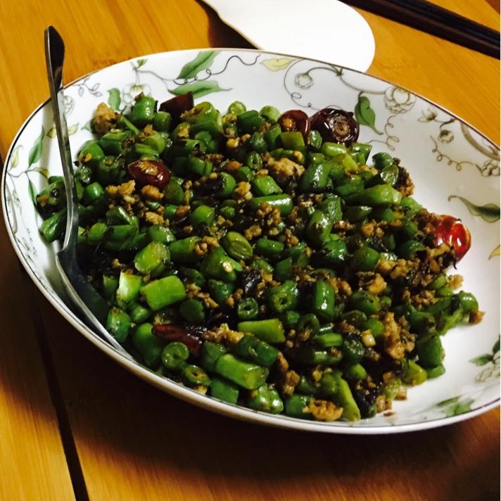 【橄榄菜四季豆】