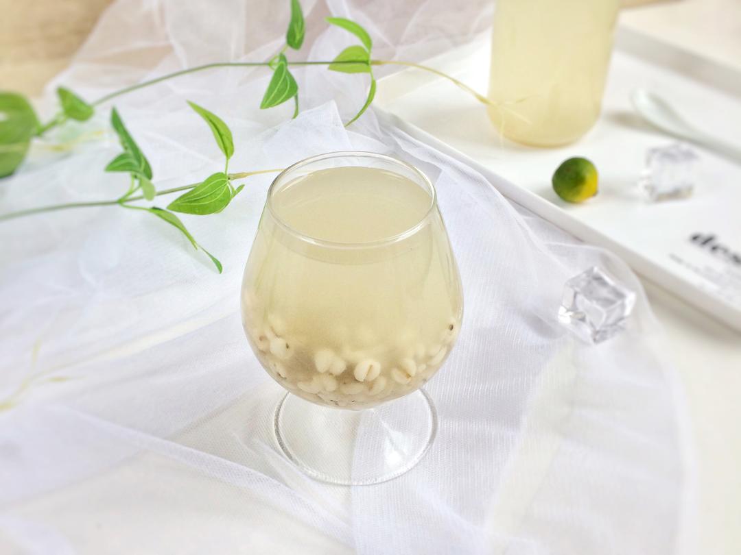 清热消暑&美白祛斑: 薏仁冬瓜茶