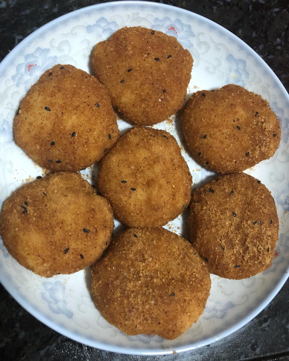 香甜软糯❗️好吃到哭的黄豆糯米球，巨简单～