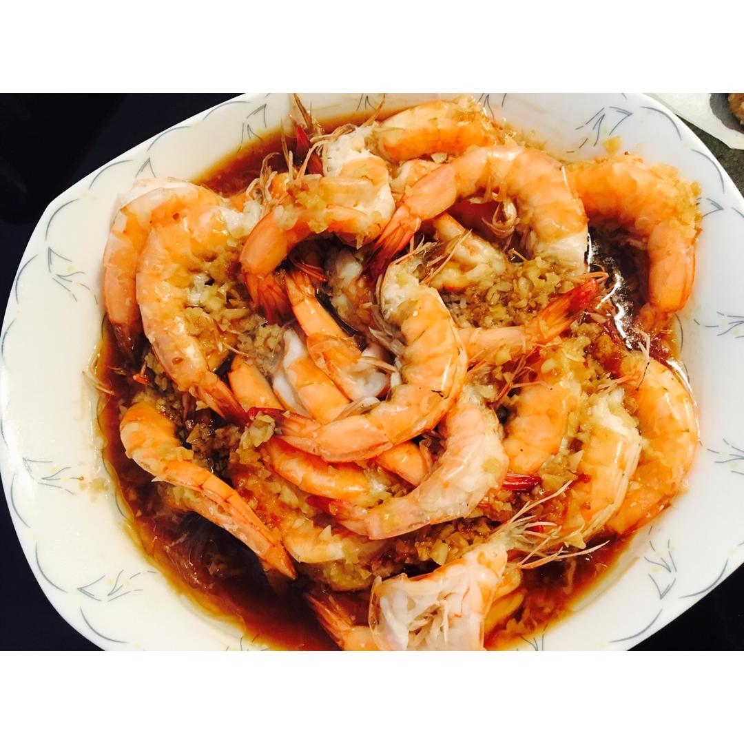 蒜蓉粉丝蒸大虾