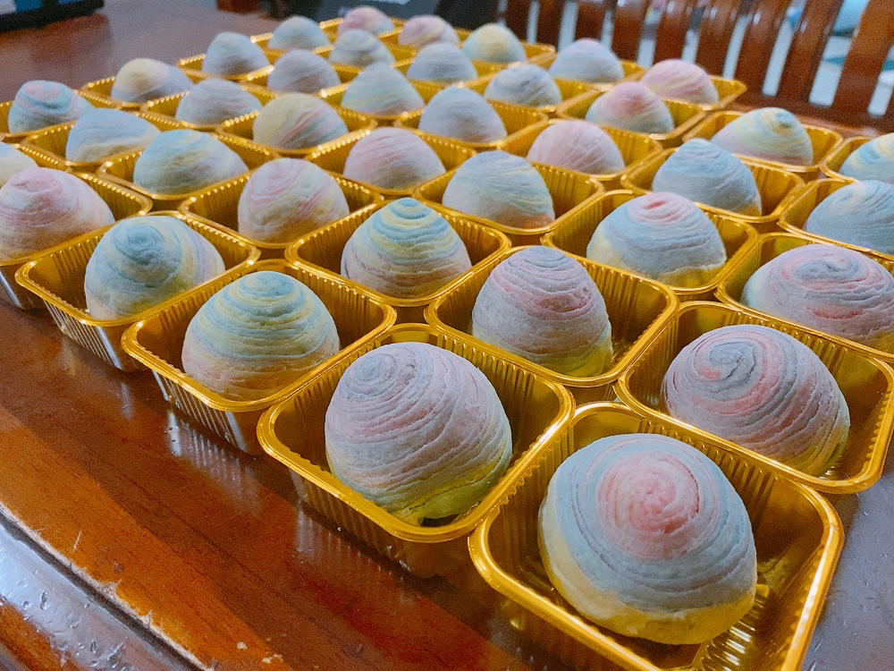 🌈免揉，免松弛，超高颜值小马宝莉彩虹蛋黄酥（含详细操作视频）