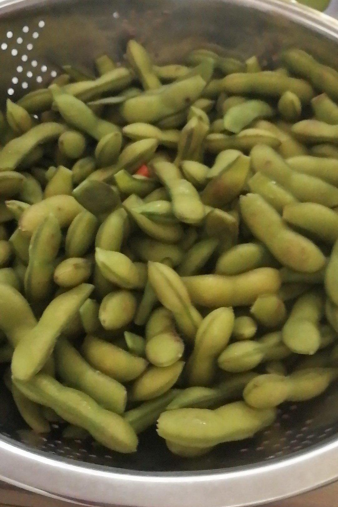 张姐-盐水毛豆（简单快捷下酒菜）