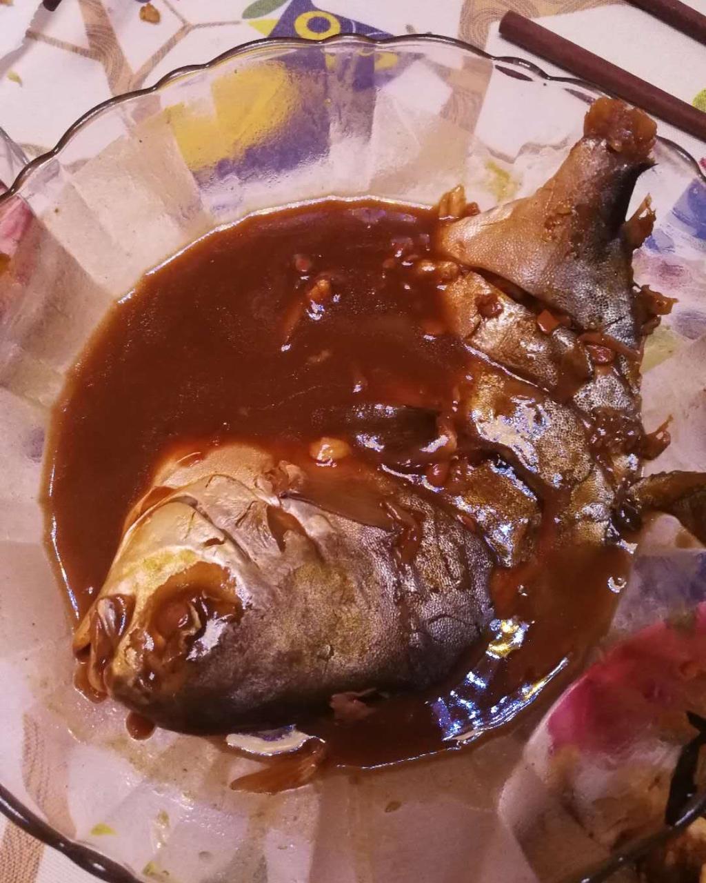 胶东酱焖黄花鱼