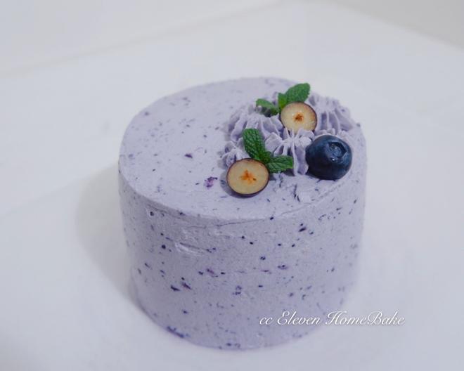 蓝莓柠檬凝乳奶油蛋糕的做法