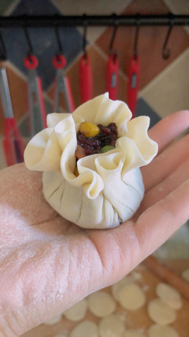 简易糯米烧卖（附烧卖包法）