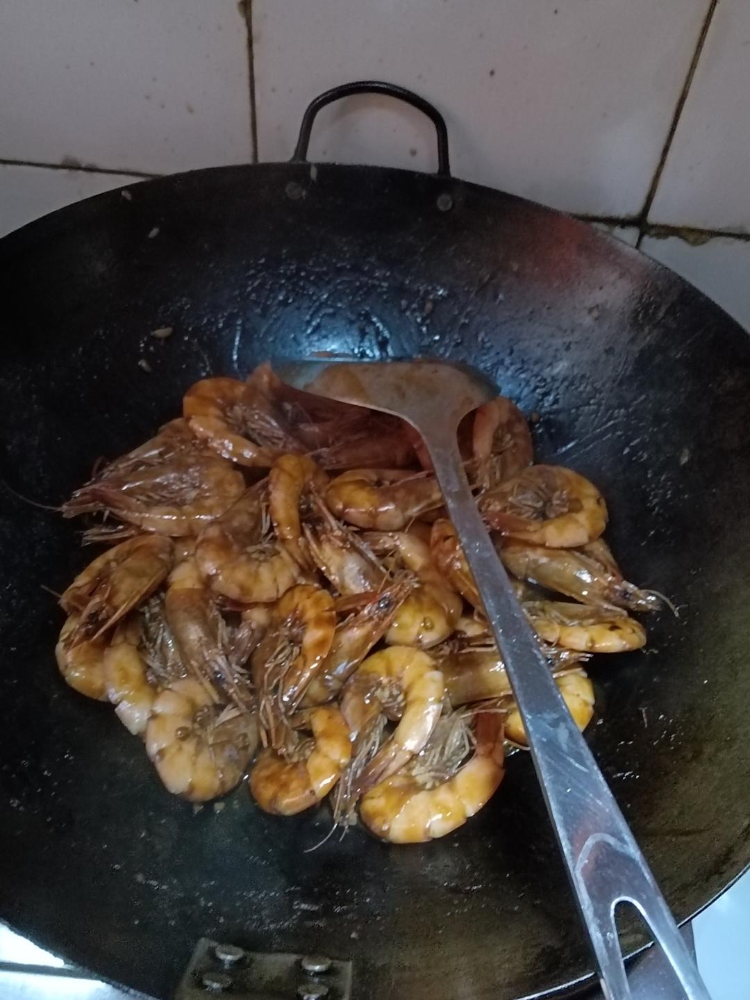 家庭版油焖大虾