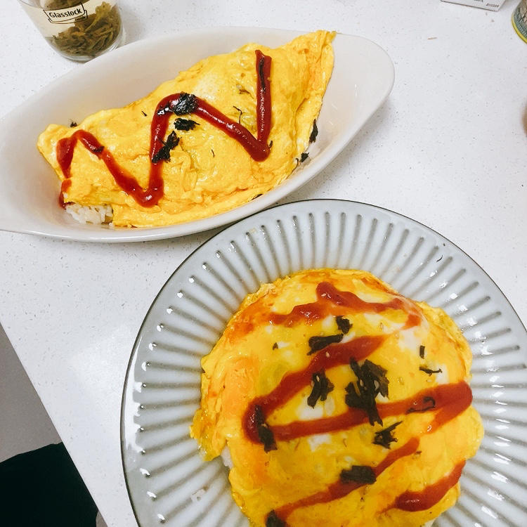 【韩剧日漫经典美食/蛋包饭君！】难度指数：★★★★