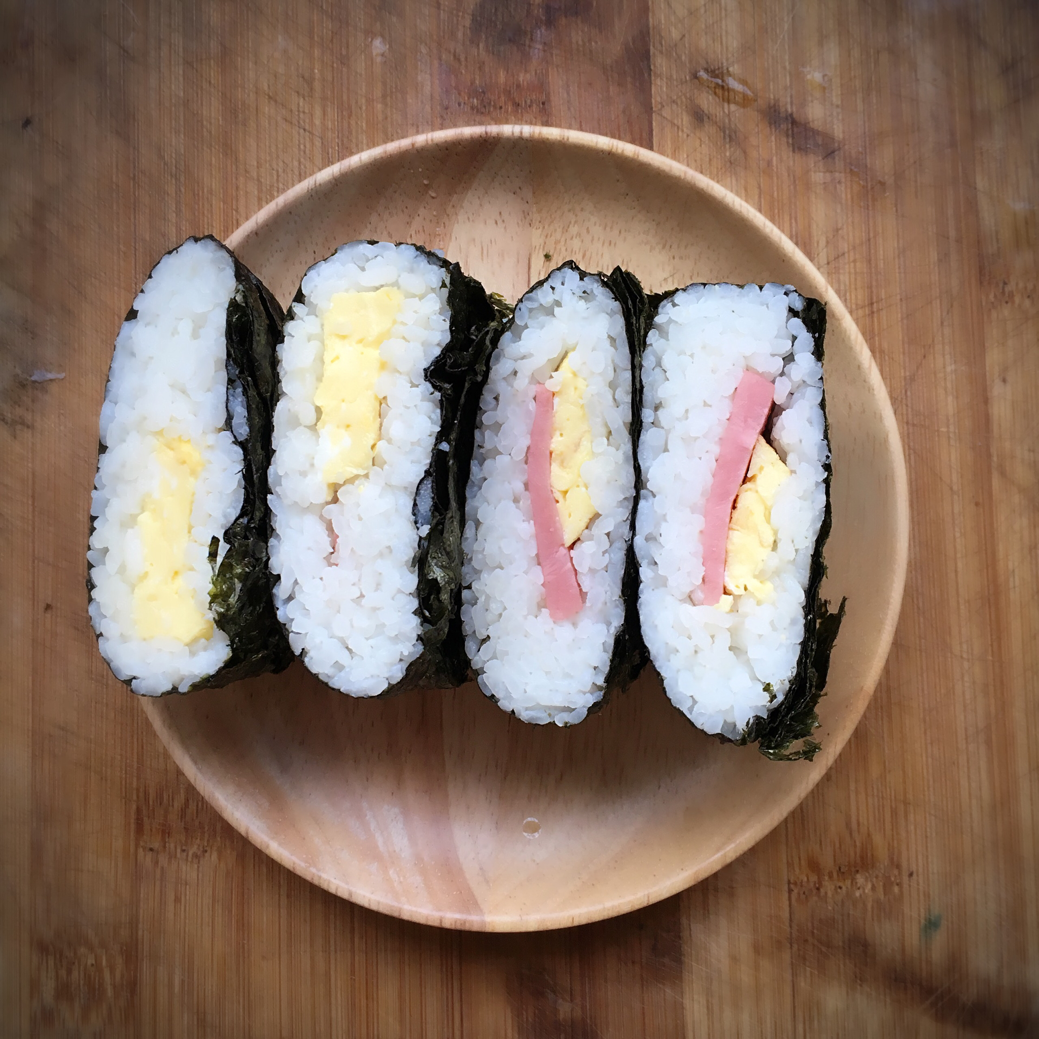 不用捏的饭团(おにぎらず)