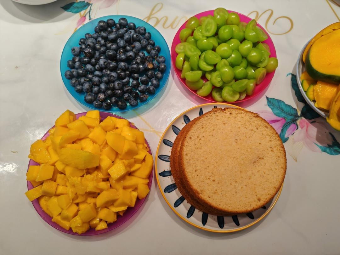 小美 戚风生日蛋糕