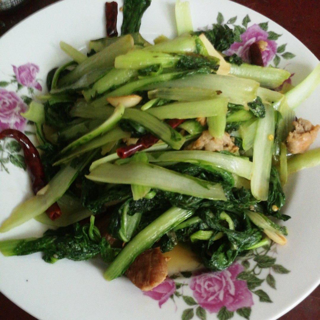 清炒小白菜