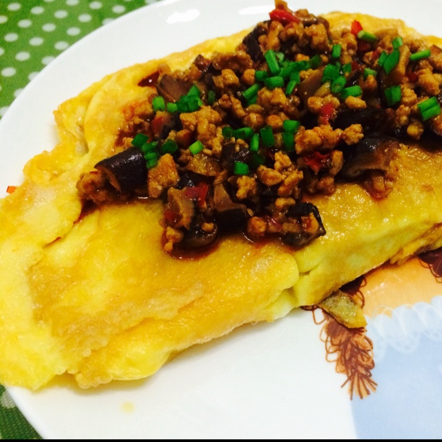 肉臊烘蛋