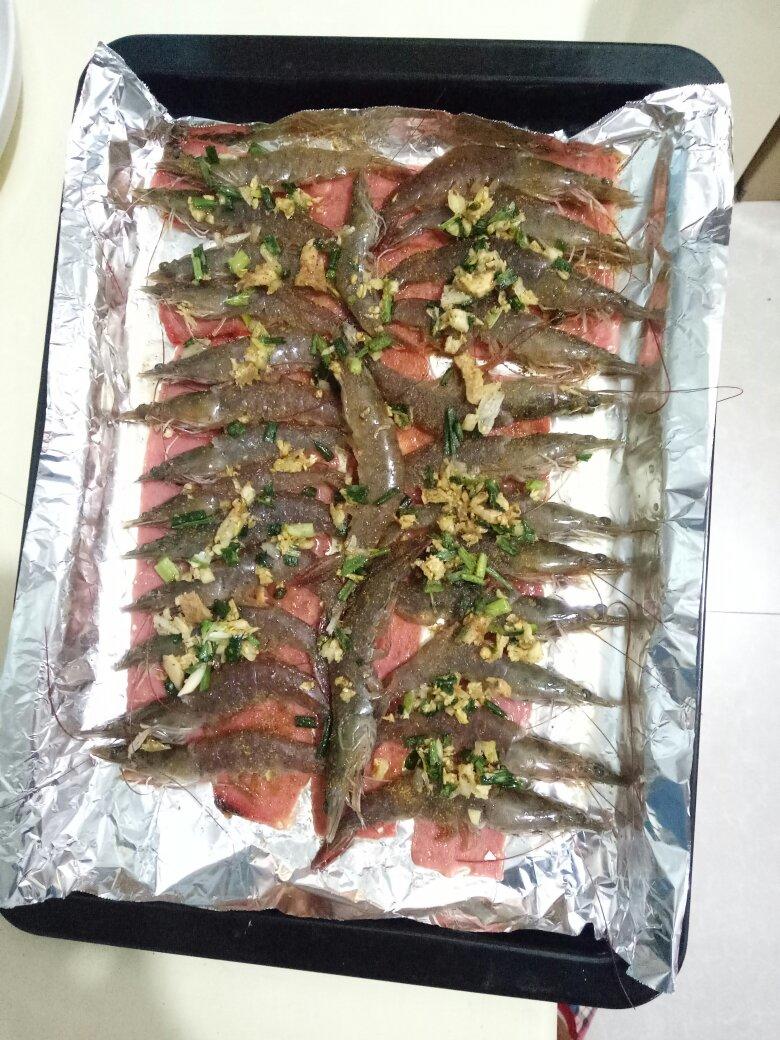 蒜蓉烤大虾
