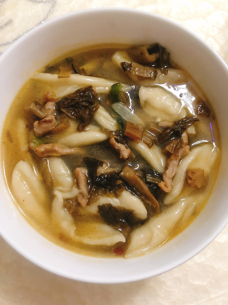 酸菜面疙瘩