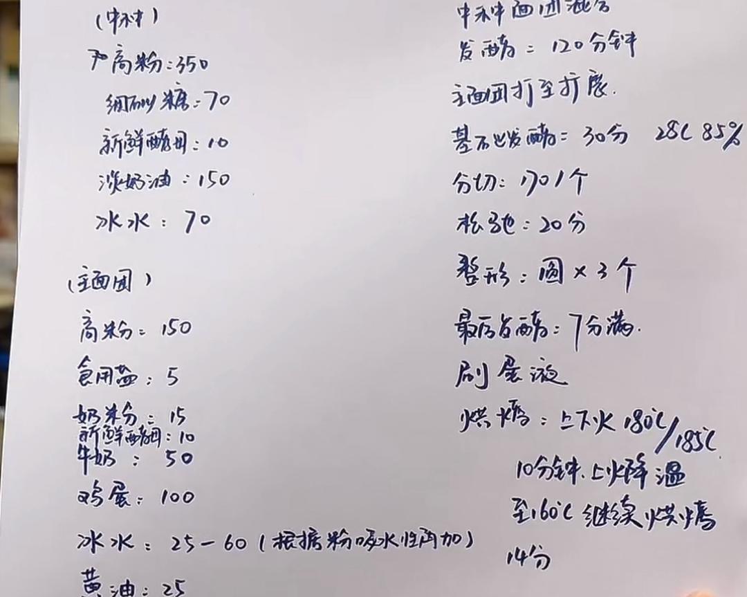 纯奶手撕吐司的做法 步骤1