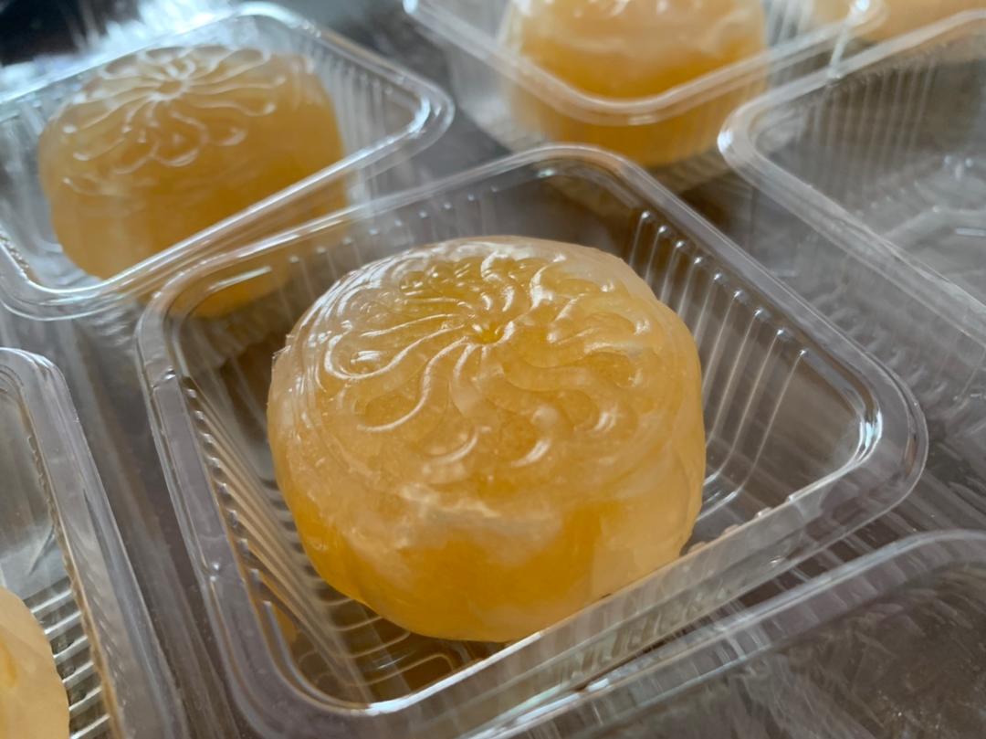 水晶月饼在家做，一口咬出五彩馅料