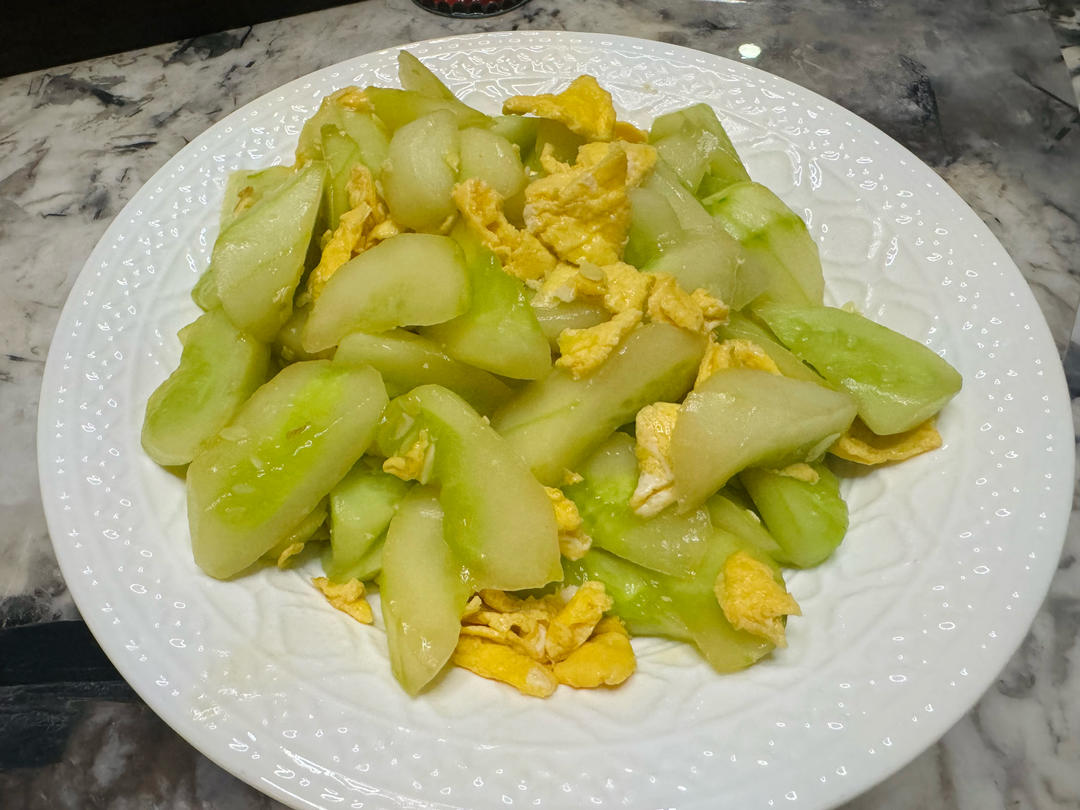 黄瓜炒鸡蛋 （青瓜炒鸡蛋）