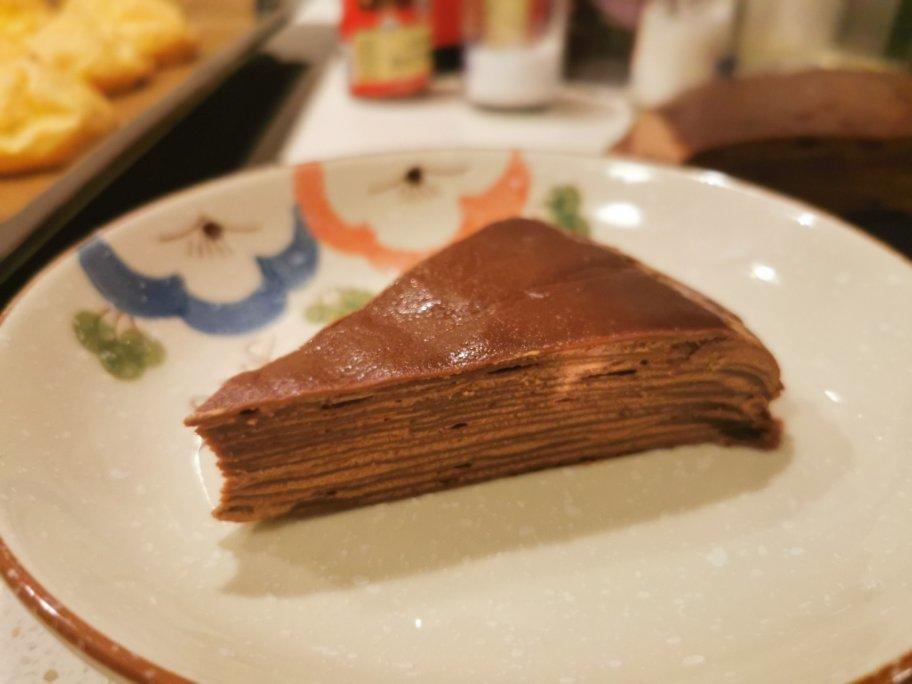 巧克力千层蛋糕