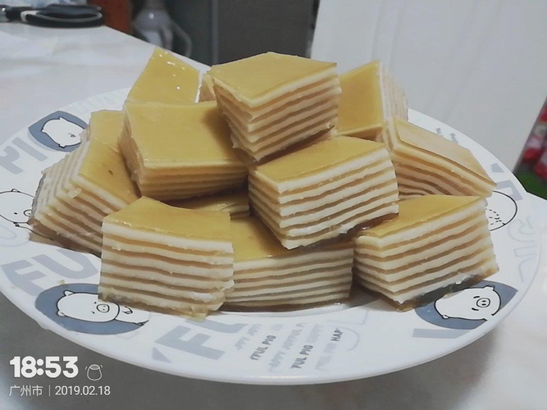 椰汁千层糕(不出水好操作)