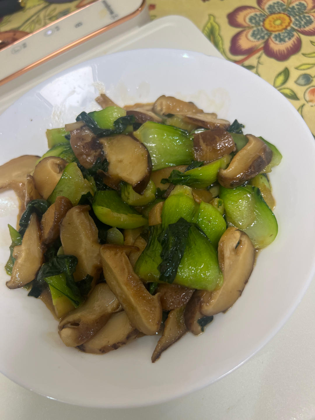 比肉还好吃的——蚝油香菇油菜