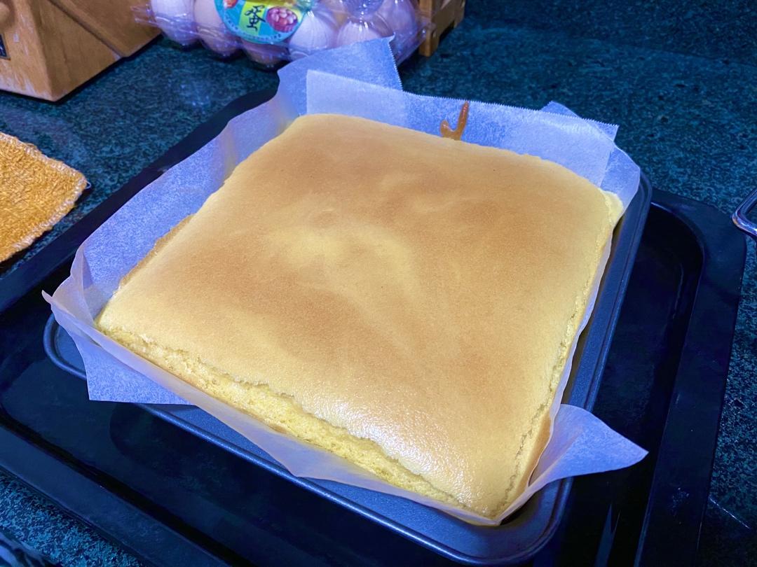 芝士流心古早味蛋糕