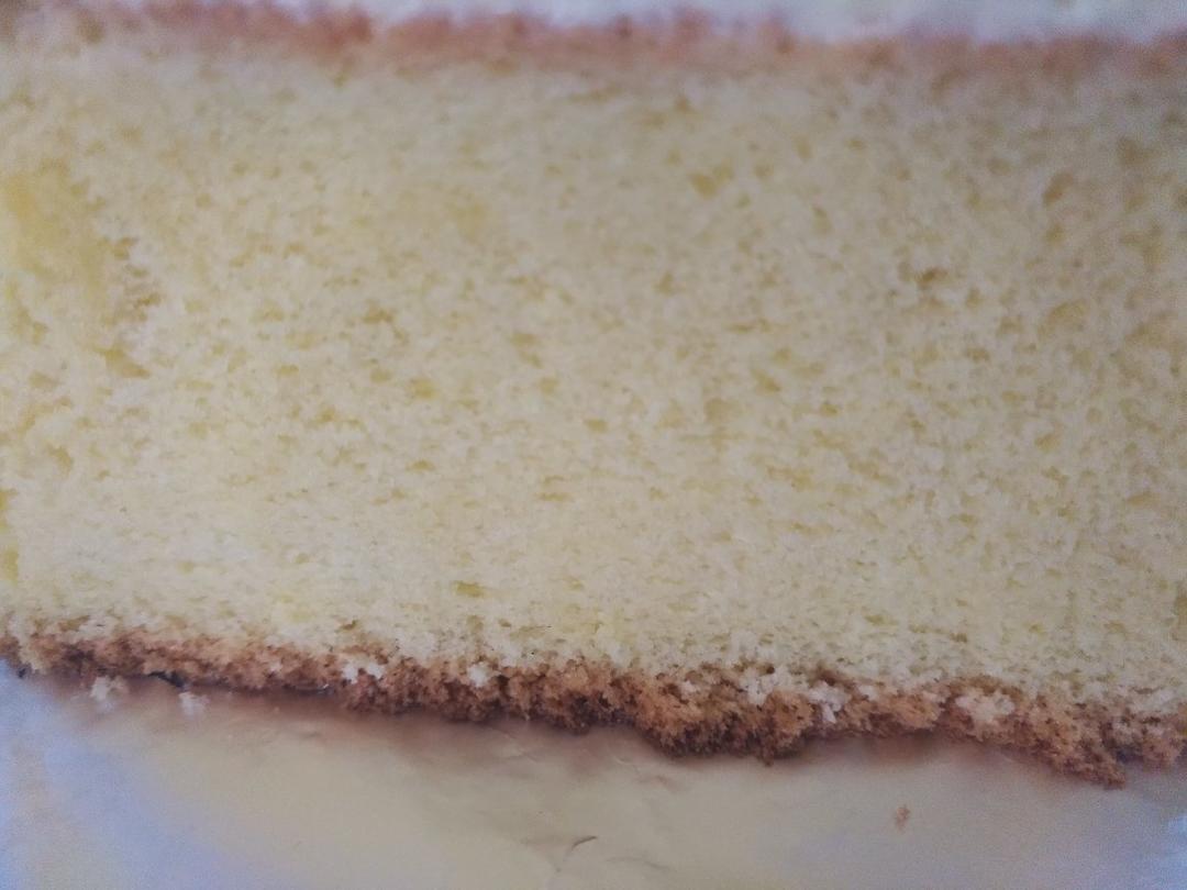 6寸原味戚风蛋糕