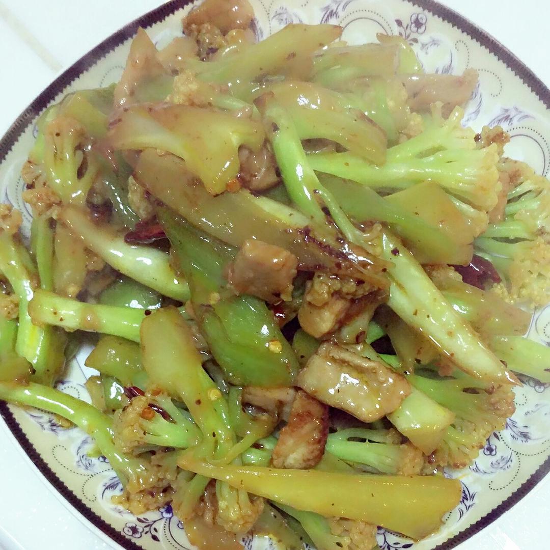 小炒有机菜花