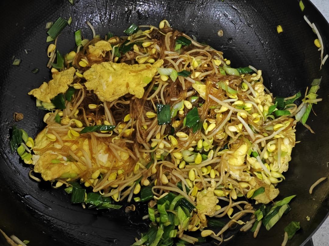 炒合菜～经典的拌饭菜，真的太香了