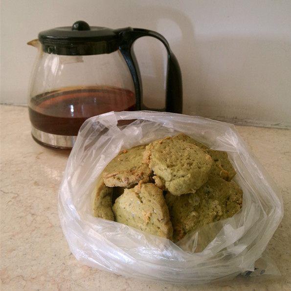 绿茶椰丝曲奇的做法