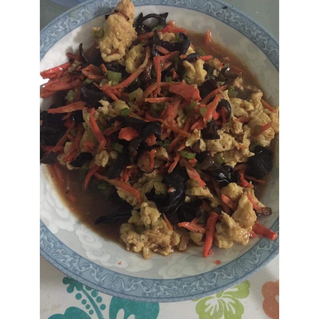 鱼香鸡蛋