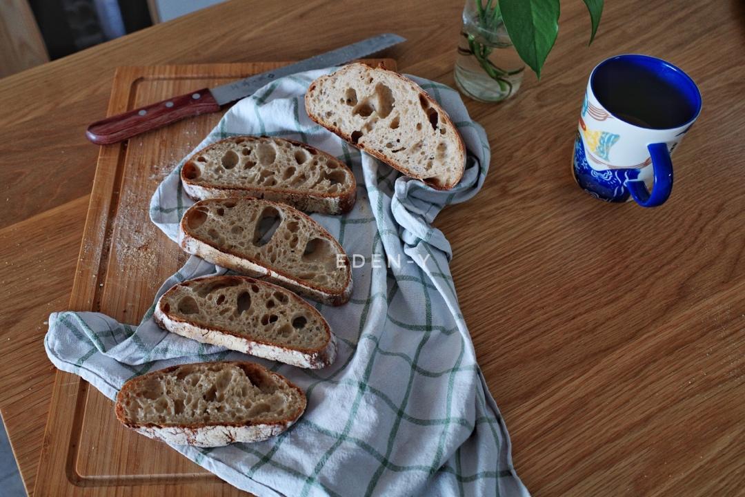 视频教程 天然酵种欧包 基础配方＆制作流程