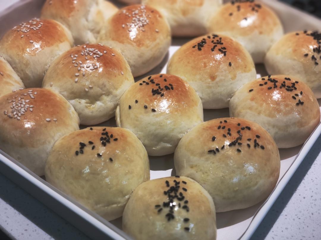 面包｜新手入门：牛奶小餐包