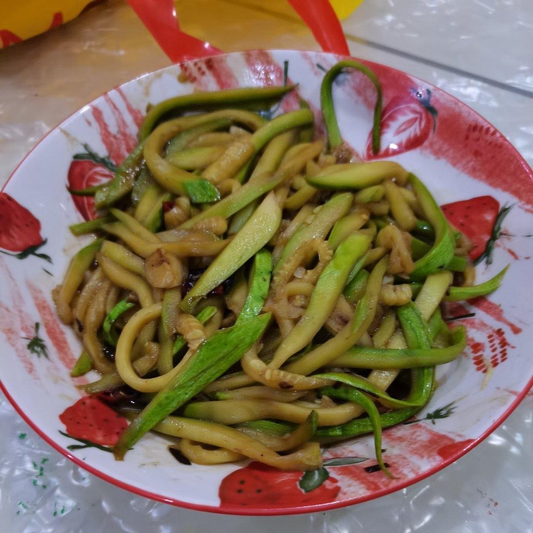 小炒西葫芦