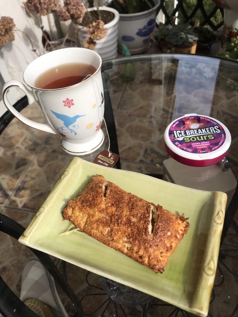 快手苹果吐司派