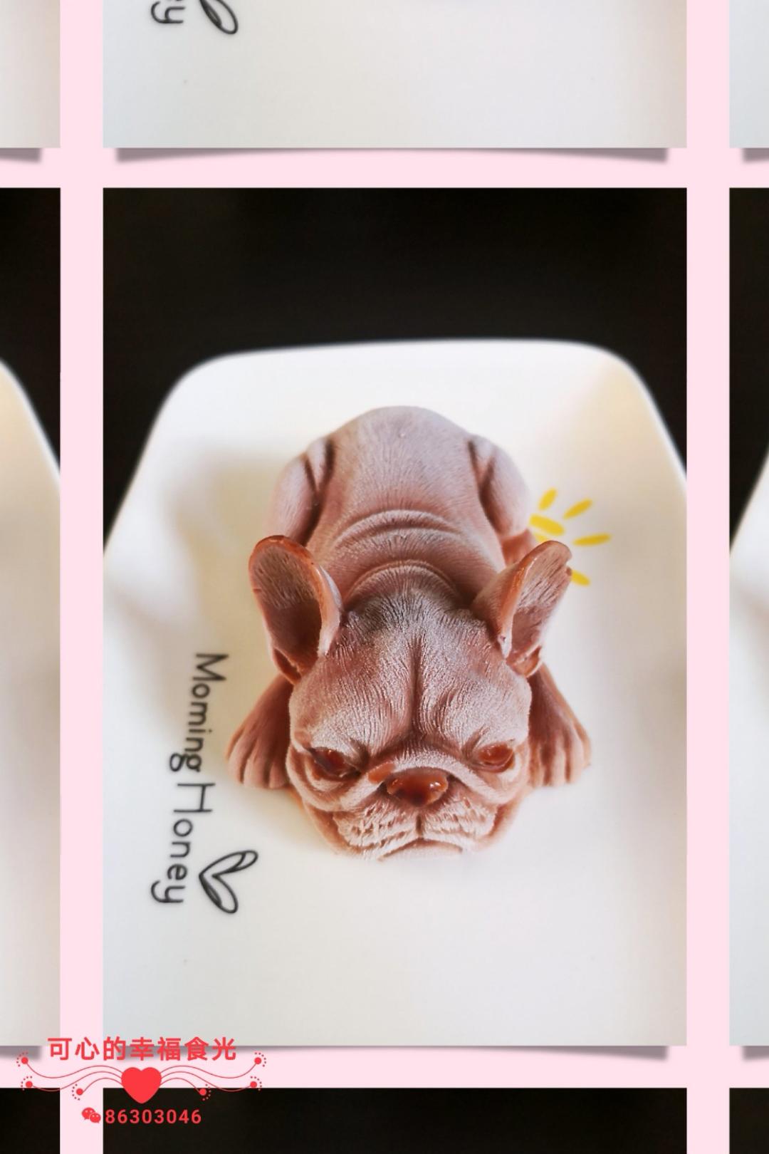 网红沙皮狗慕斯蛋糕