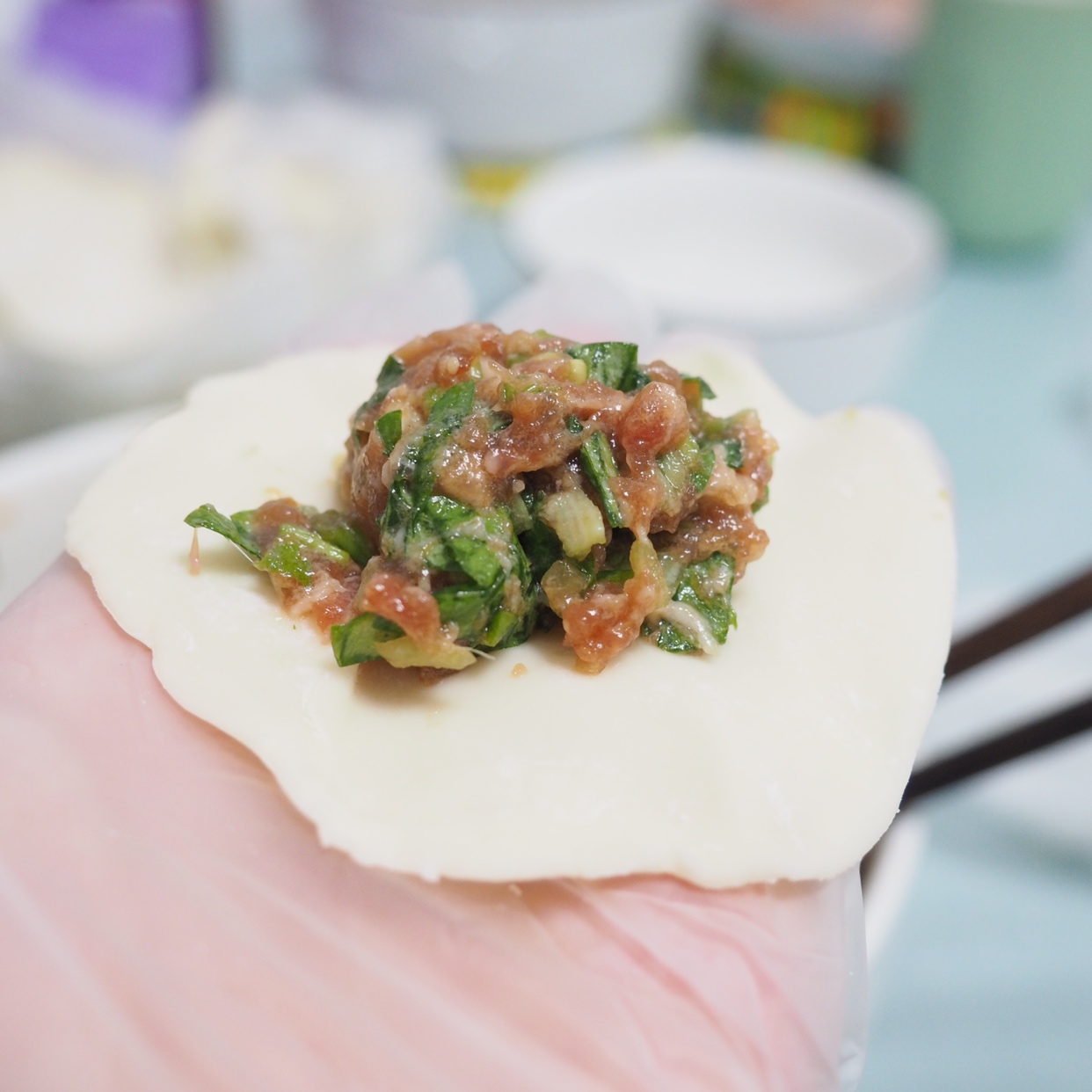 芹菜猪肉水饺🥟的做法