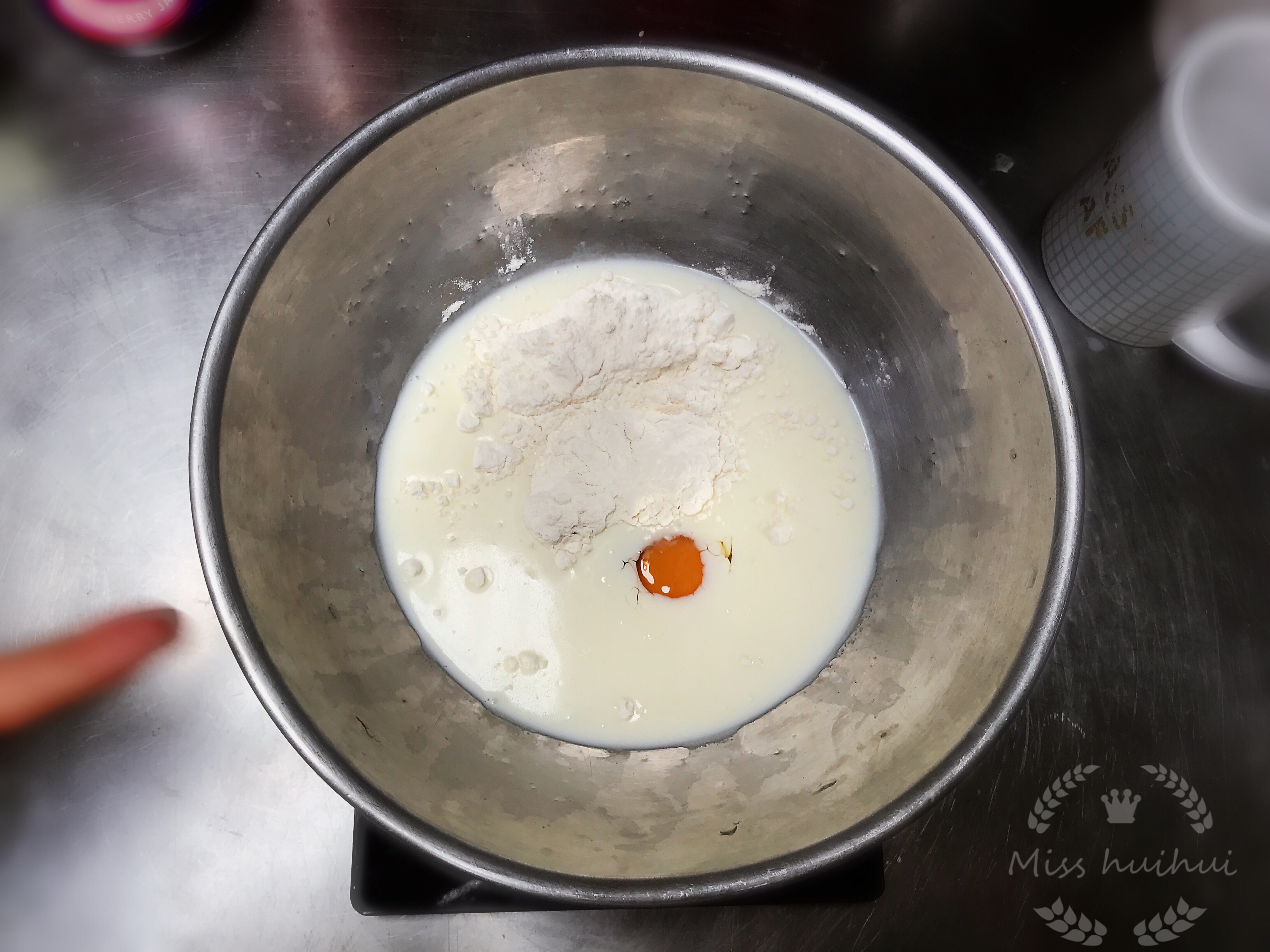 家庭版《pancake》西式早餐 松饼君的做法 步骤2